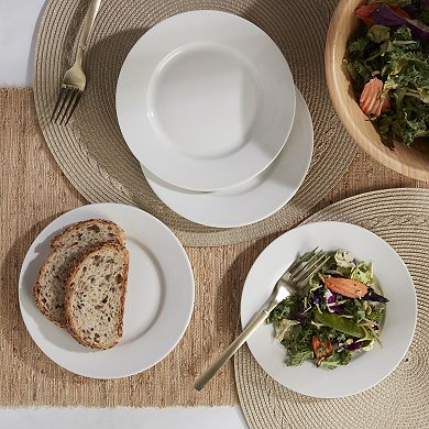The Big One® 4-Piece Broad Rim Salad Plate Set