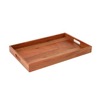 Mingle & Co. Rectangle Wooden Tray