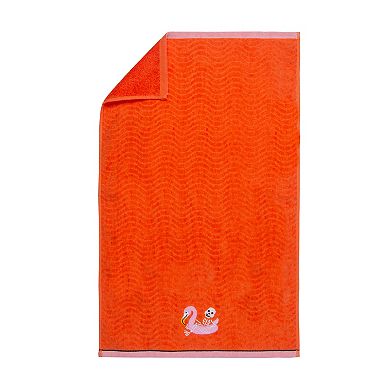 Celebrate Together™ Halloween Flamingo Skeleton Hand Towel