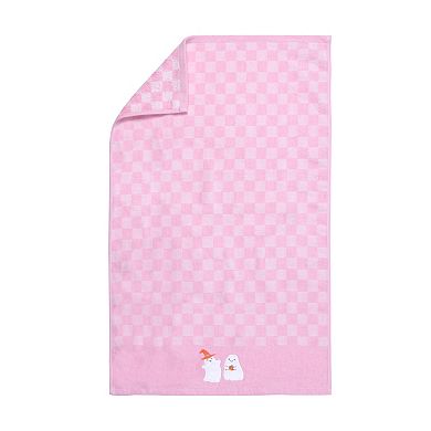 Celebrate Together™ Halloween Ghost Checkered Hand Towel