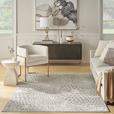 Nourison Ambiance Modern Burst Area Rug