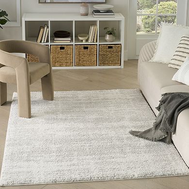 Nourison Modern Shag Abstract Area Rug