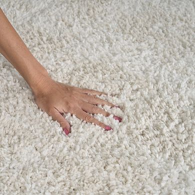 Nourison Modern Shag Abstract Area Rug