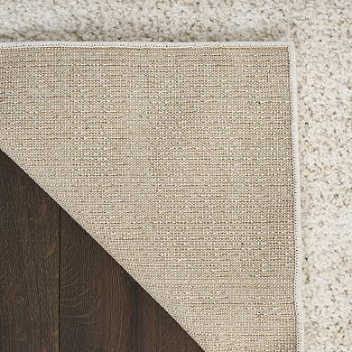 Nourison Modern Shag Abstract Area Rug