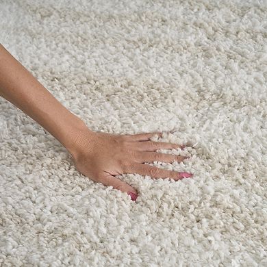 Nourison Modern Shag Stripes Area Rug