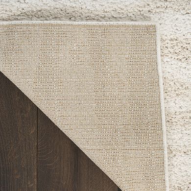 Nourison Modern Shag Stripes Area Rug