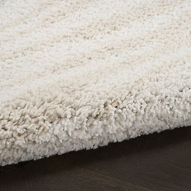 Nourison Modern Shag Stripes Area Rug