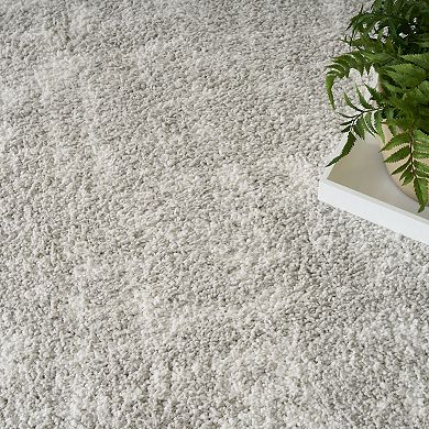 Nourison Modern Shag Plush Area Rug