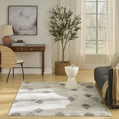 Nourison Serenity Home Geometric Area Rug