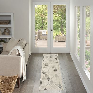 Nourison Serenity Home Geometric Area Rug