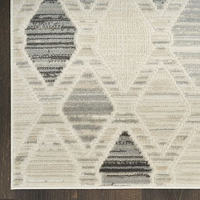 Nourison Serenity Home Geometric Area Rug