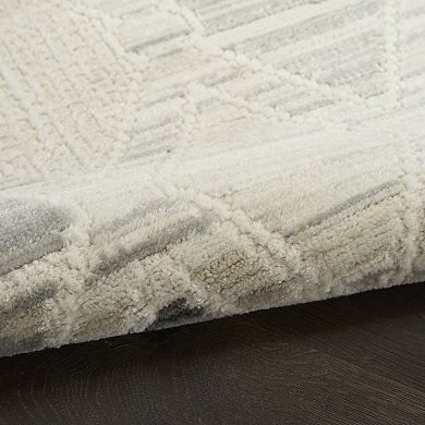 Nourison Serenity Home Geometric Area Rug
