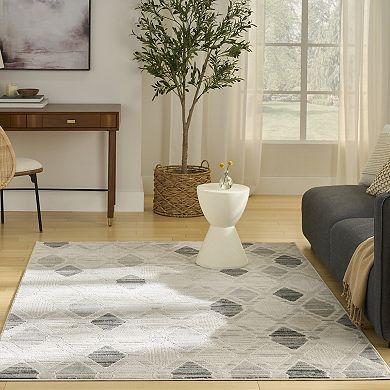 Nourison Serenity Home Geometric Area Rug