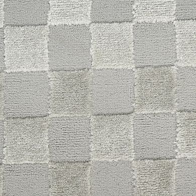 Nourison Serenity Home Checkered Area Rug