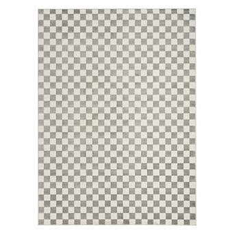 Nourison Serenity Home Checkered Area Rug
