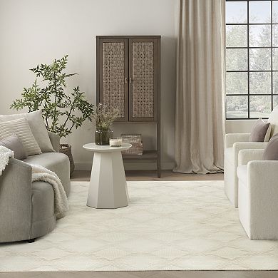Nourison Serenity Home Diamond Area Rug