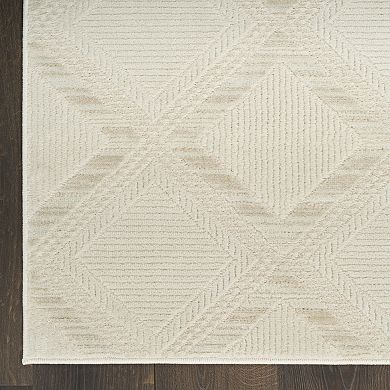 Nourison Serenity Home Diamond Area Rug