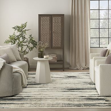 Nourison Serenity Home Abstract Area Rug