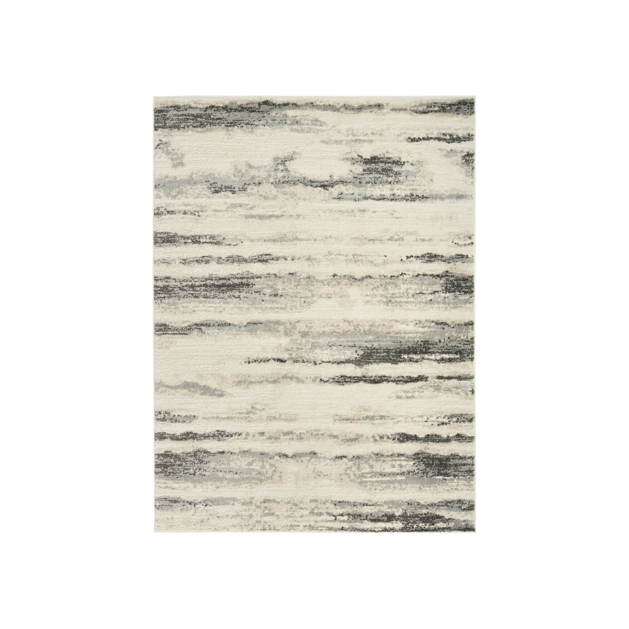 Nourison Serenity Home Abstract Area Rug, Gray Teamcolor