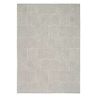 Nourison Textured Home Modern Geometric Area Rug