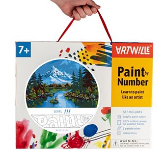 Artwille Paint By Number Kit Mountain Landscapes