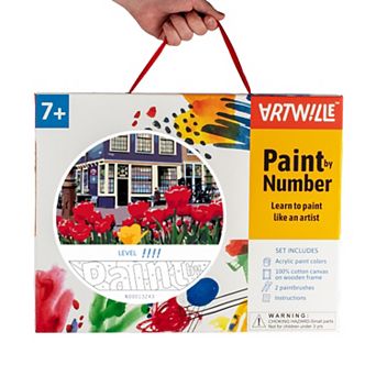 Artwille Paint By Number Kit Famous Amsterdam