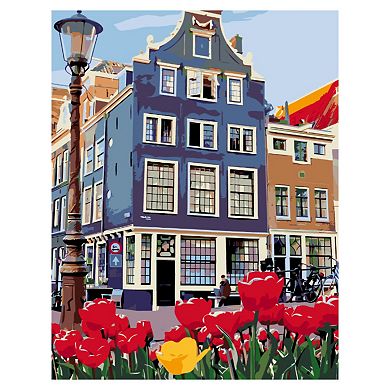 Artwille Paint By Number Kit Famous Amsterdam