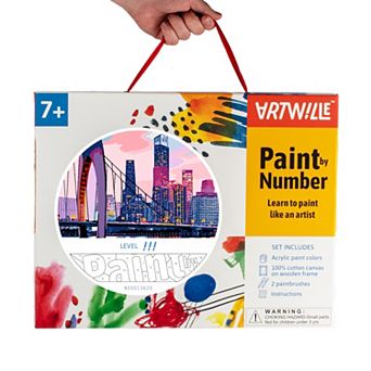 Artwille Paint By Number Kit Big City