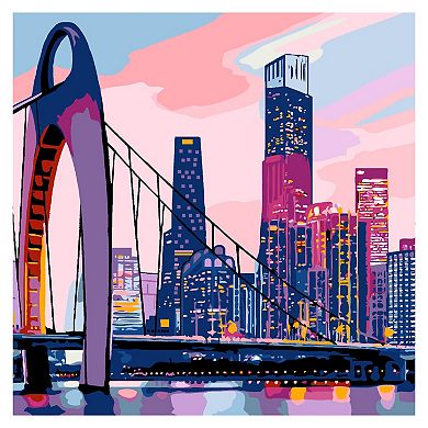 Artwille Paint By Number Kit Big City