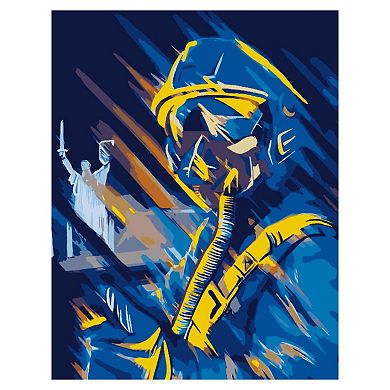 Artwille Paint By Number Kit Ghost Of Kyiv