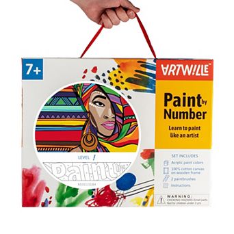 Artwille Paint By Number Kit Ethnic