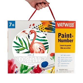 Artwille Paint By Number Kit Tropical Bird