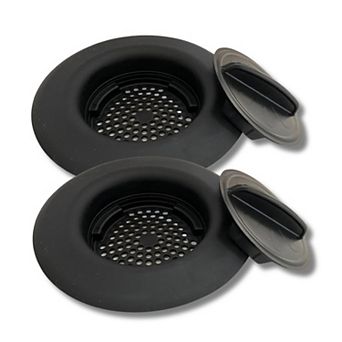 Flex Strainer Sink Strainer & Stopper 2-N-1 Fits Most 3.5” Drains & Disposals