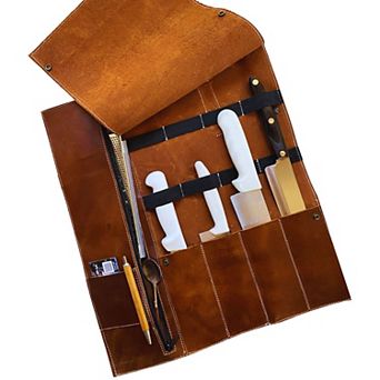 Blade Guard Leather Chef’s Knife Roll