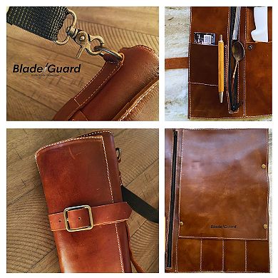 Blade Guard Leather Chef’s Knife Roll