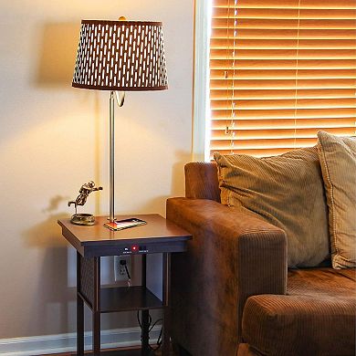 Madison Led Table And Lamp Combo Bundle With Wireless Charging
