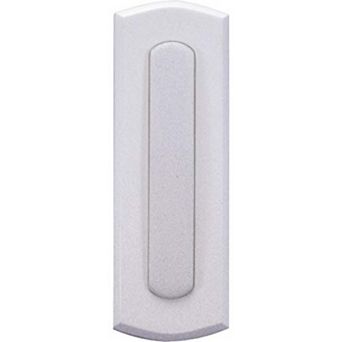 IQ America Wireless Doorbell Pushbutton Replacement Colonial Style Non-lighted White