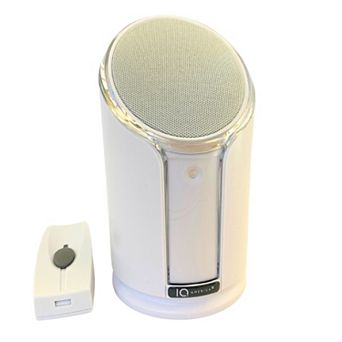 Battery Powered Wireless Door Bell Chime with Visual Alert, 8 Chime Tones, 4 Volume Levels, 1 button