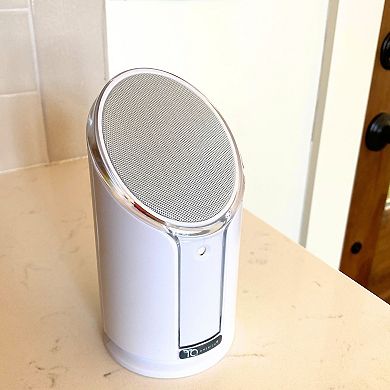 Battery Powered Wireless Door Bell Chime with Visual Alert, 8 Chime Tones, 4 Volume Levels, 1 button