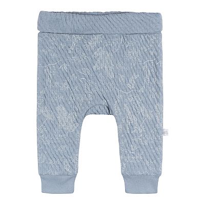 Baby Boy Just Born 2-Piece Quilted Sleep & Play Set