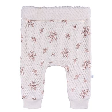 Baby Girl Just Born 2-Piece Quilted Sleep & Play Set