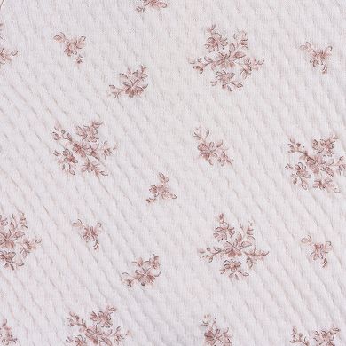 Baby Girl Just Born 2-Piece Quilted Sleep & Play Set