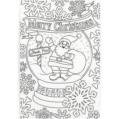 36 Pack Christmas Postcards, Letters To Santa Mailbox For Kids Coloring 4x6”