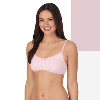 Juniors' SO® 2-Pack Cotton Scoopneck Bralette SO80004P2