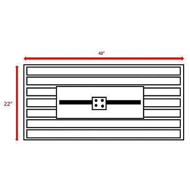 LSI Steel Outdoor Fire Pit Table with Lid