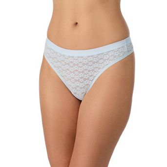 Juniors' SO® Daisy Lace Thong Panty SO70002