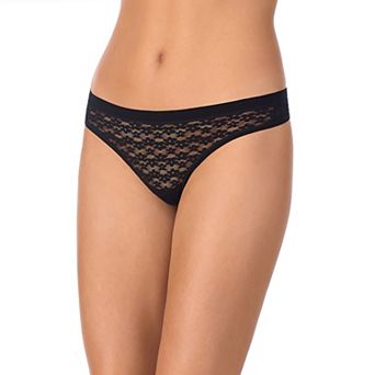 Juniors' SO® Daisy Lace Thong Panty SO70002