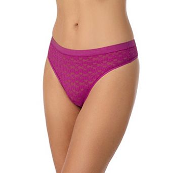 Juniors' SO® Daisy Lace Thong Panty SO70002