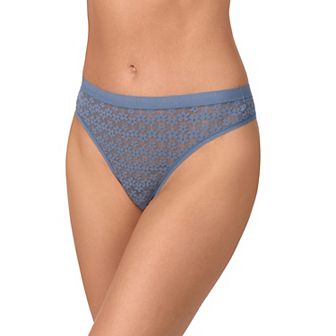 Juniors' SO® Daisy Lace Thong Panty SO70002