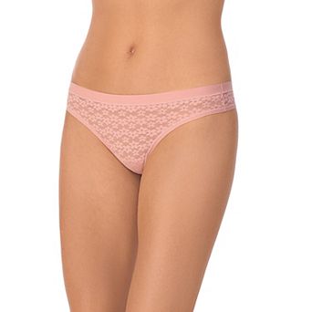 Juniors' SO® Daisy Lace Thong Panty SO70002